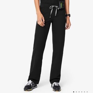 Figs XSP Black Livingston Basic Scrub Pants